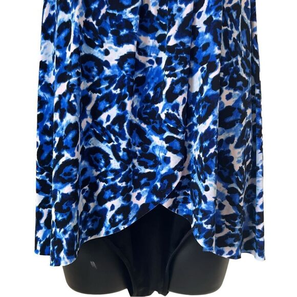 Magicsuit Blue Tide Aubrey High Neck Animal Print Swimsuit - Picture 4 of 12